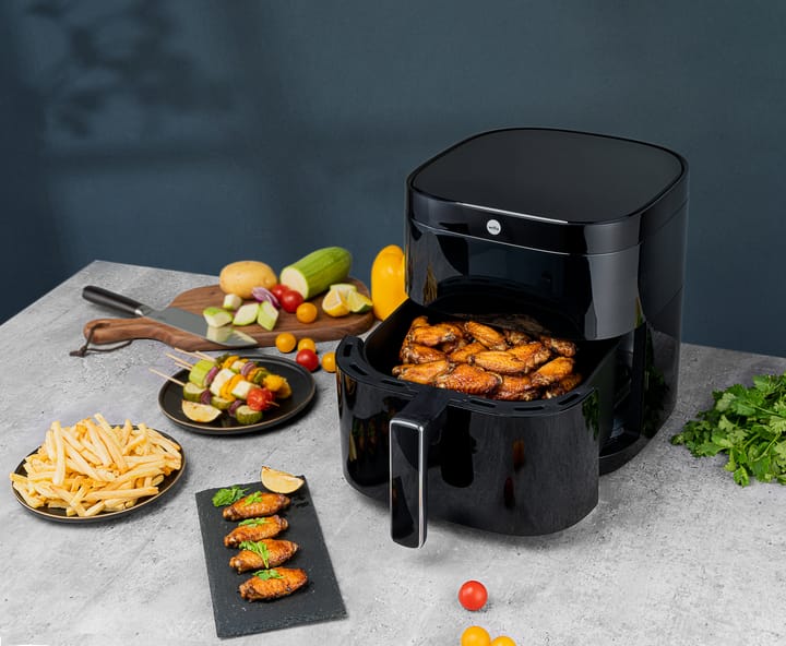 AFD-60B dual airfryer 6 L, Sort Wilfa