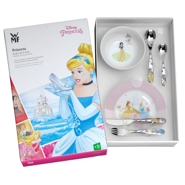 WMF børneservice 6 dele, Disney Princess WMF